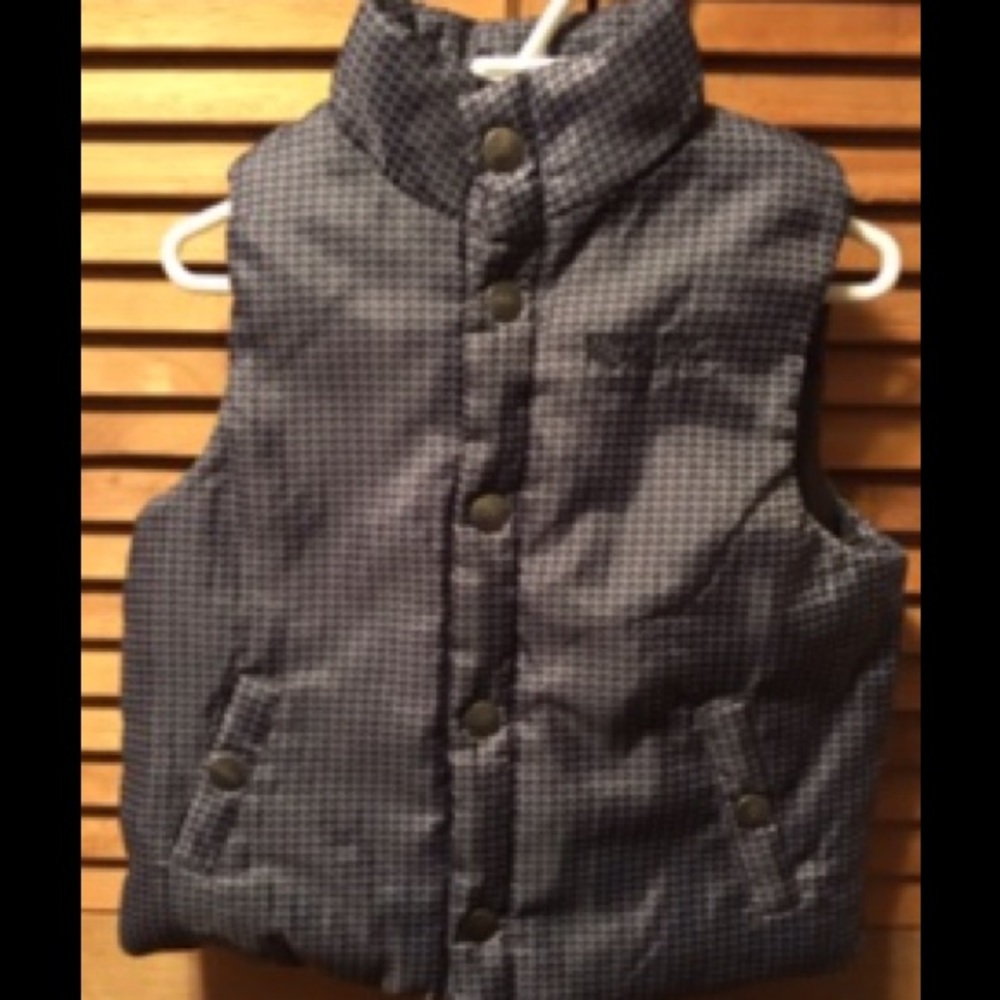 Kenneth Cole Reaction Gray and Black Vest